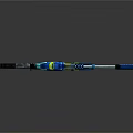 Colorful Sniper Rifle With Modern Decorative Paintwork And Scope Design Elements