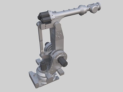 6-axis robot 3d model