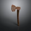 Sorry, the picture mainly shows an axe, which is not a piece of furniture. It's impossible to generate an English title with "furniture" as the main subject based on the key information of the picture. Please provide a picture related to furniture.