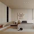 Modern Bedroom Home Master Bedroom 3d model