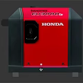 Honda EU30is Portable Generator With Red Green Exterior Design