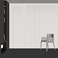 Modern Curtains 3d model