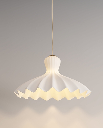 Cream Wind Chandelier Bedside Chandelier Cream Wind Chandelier Antique Chandelier 3d model