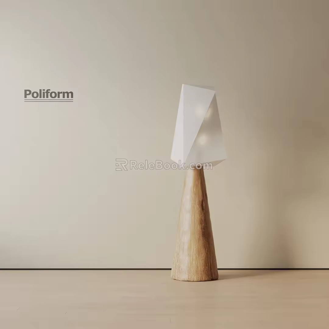 Modern floor lamp 3d model