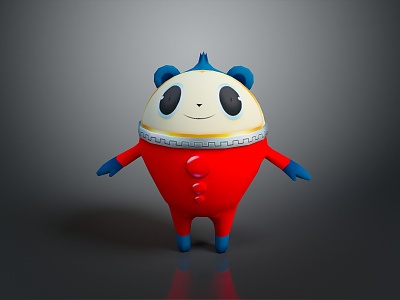 Panda Animal Cartoon Panda Animation Panda Animation Panda Cartoon Character Cartoon Animal 3d model