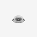 Modern Sleek Circular White Recessed Downlight Spotlight For Home Interior Lighting