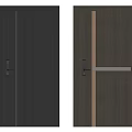New Chinese-style security door 3d model