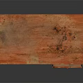 Vintage Wooden Desk With Four Drawers And Natural Wood Grain Surface