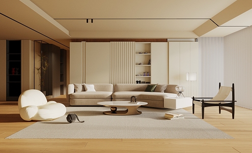 Living room 3d model