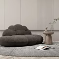 Modern Multiplayer Sofa Home Sofa 3d model