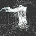 High Precision Orange Industrial Robot Arm Equipment For Automated Manufacturing Processes