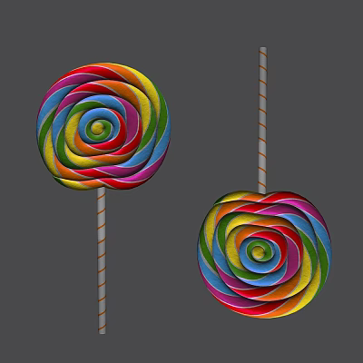 Modern Lollipop Realistic Lollipop 3d model Modern Lollipop Realistic Lollipop 3d model