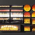 Fireplace 3d model