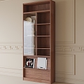 Modern Decorative Cabinet Bookcase 3d model