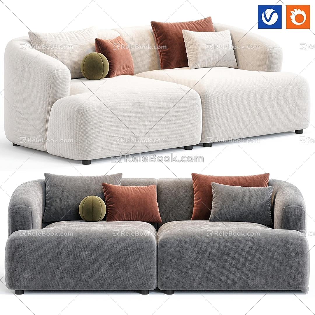 Modern Other Sophia Sofa 3d model