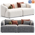 Modern Other Sophia Sofa 3d model