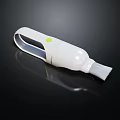White Handheld Daily Use Appliance With Green Button And Sleek Portable Design
