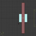 Yellow Pencil with Pink Eraser Crossed Over Wooden Ruler for Writing