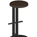 Modern Bar Stool Bar Chair High Stool 3d model