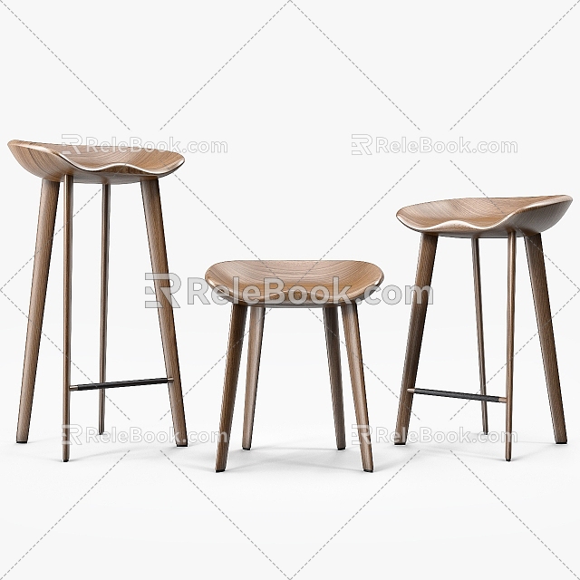 Bar stool 3d model