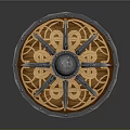 Modern Medieval Shield Ancient Shield 3d model