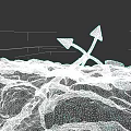 Rusty Anchor With Chain Lying On Underwater Rocky Seafloor
