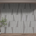 Background wall modeling wall 3d model