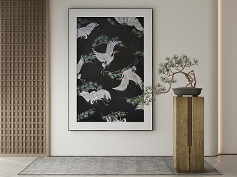 New Chinese Decorative Painting 3d model