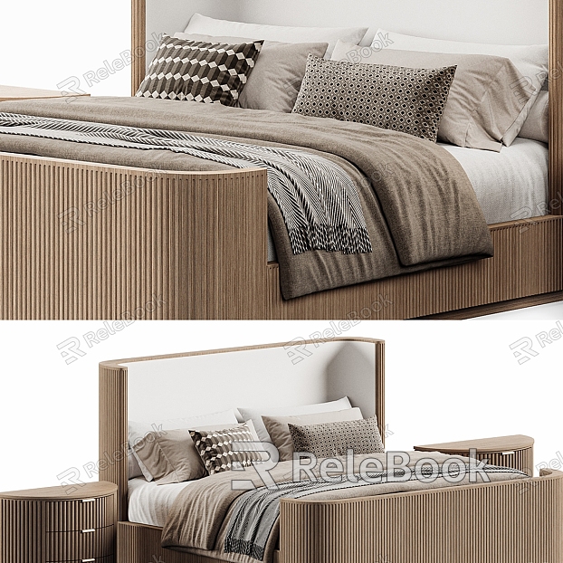 Modern Double Bed model