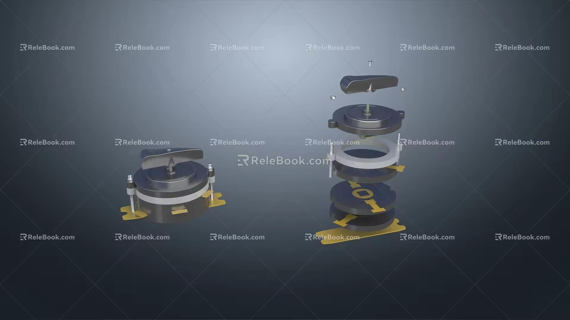 Combination switch switch 3d model