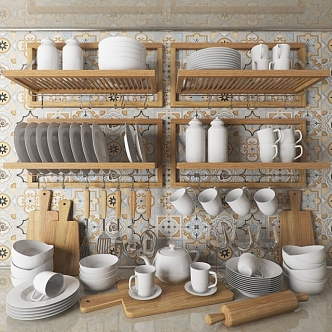 Tableware 3d model