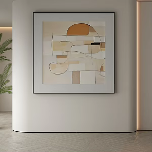 modern decorative painting 3d model