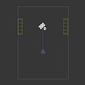 Modern Flush Mount Ceiling Light With Geometric Square Panel Light Colored Design