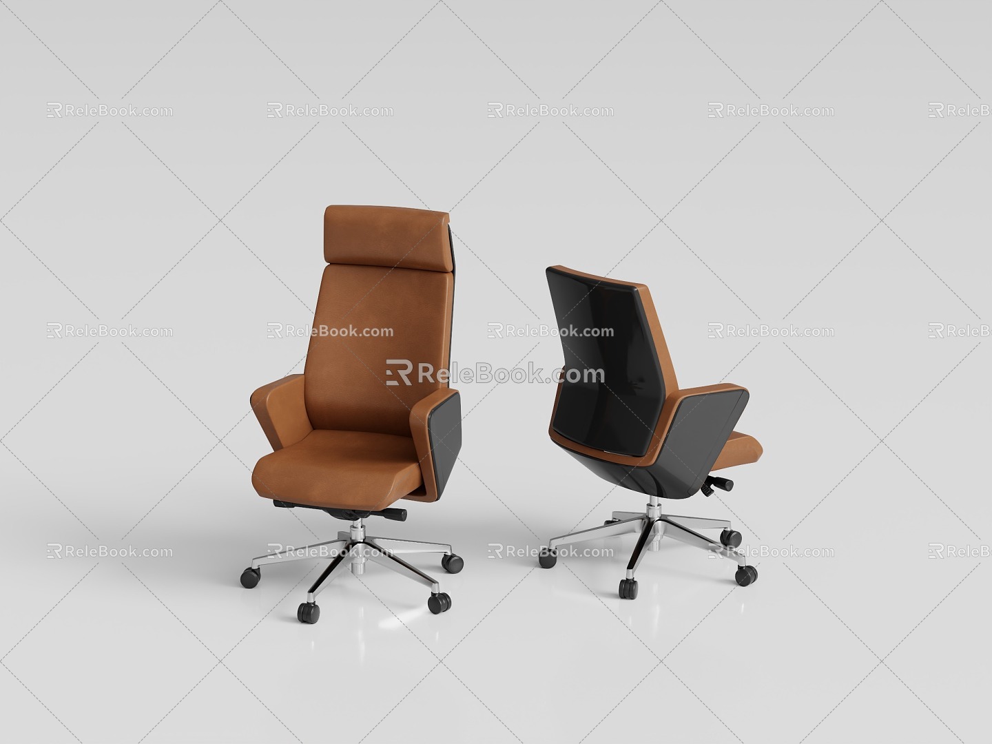 Modern office chair 3D model 3d model