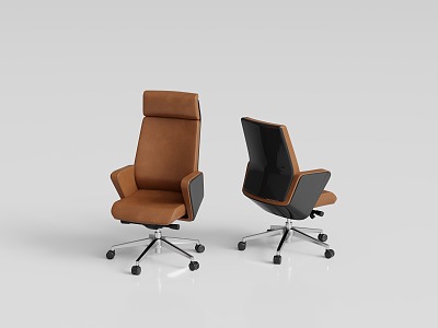 Modern office chair 3D model 3d model