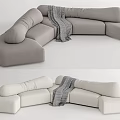 Modern Multiplayer Sofa Edra Cyber Popular Multiplayer Sofa Corner Sofa Combination Sofa Shaped Sofa Cyber Popular Multiplayer Sofa 3d model