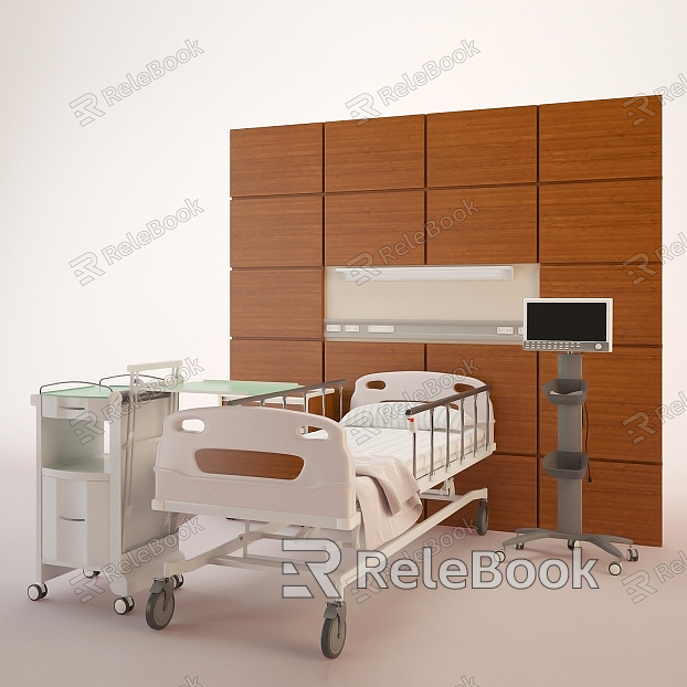 Modern Hospital Bed Combination model