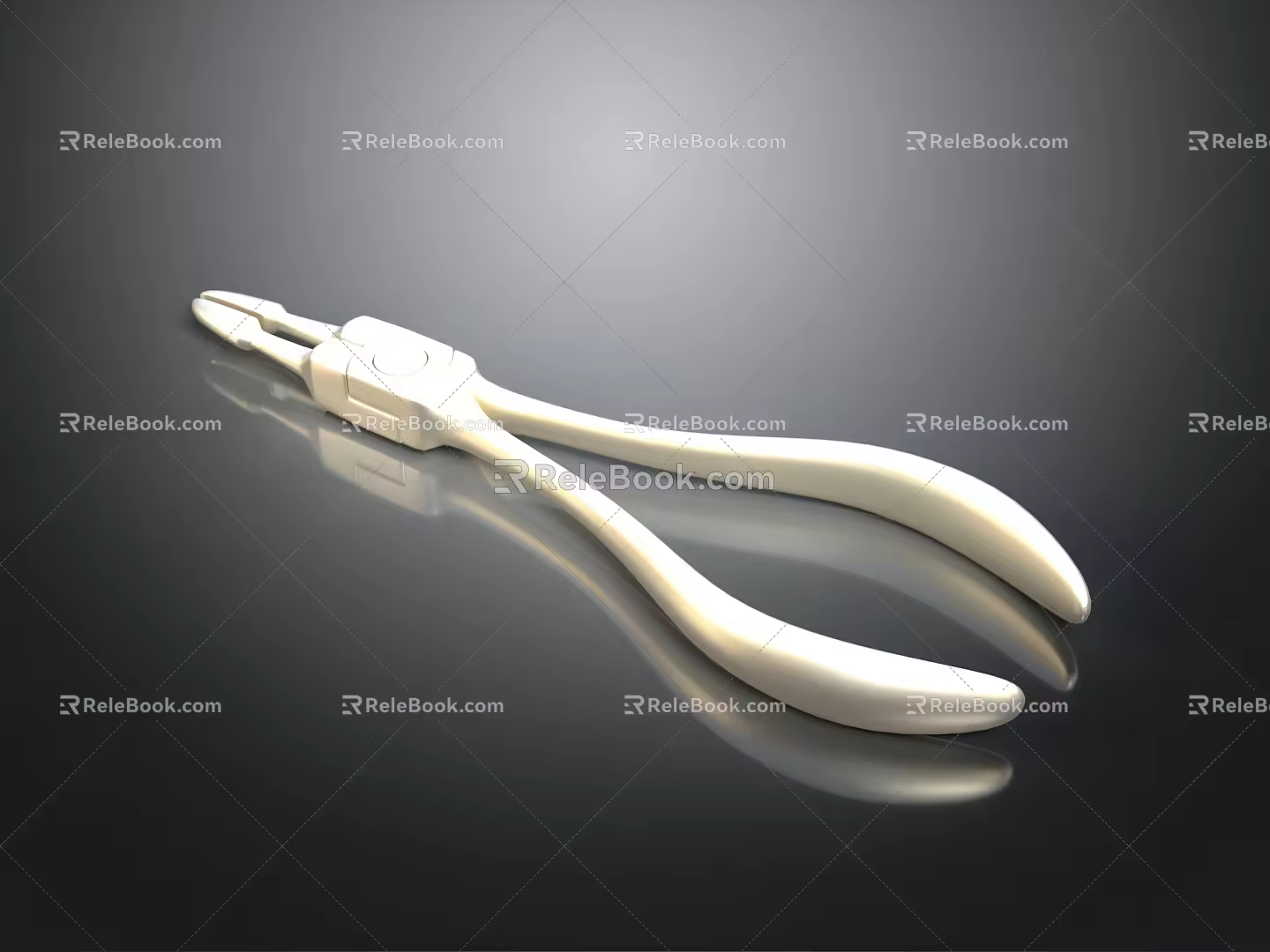 Pipe pliers vise bench vise wrench tool hardware tool processing tool furniture 3d model