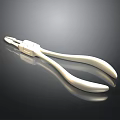 Pipe pliers vise bench vise wrench tool hardware tool processing tool furniture 3d model