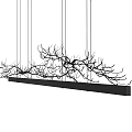 Chandelier Branches Chandelier Dead Branches 3d model