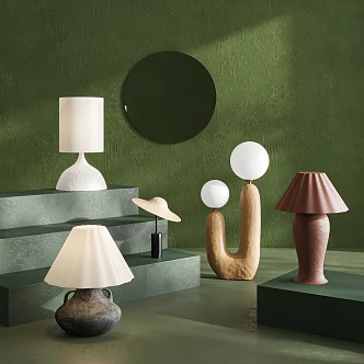 Modern Table Lamp Table Lamp Combination 3d model