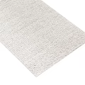 Light Beige Square Carpet With Woven Texture And Soft Surface For Living Room