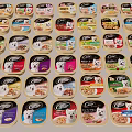 Cute Puppy Themed Pet Food Can Shaped Decorative Hanging Ornaments With Various Styles