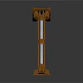 Ornate Wooden Baluster With Intricate Carved Details For Staircase Design