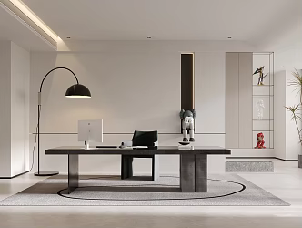 Modern study 3d model