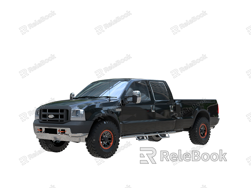 modern pickup truck model