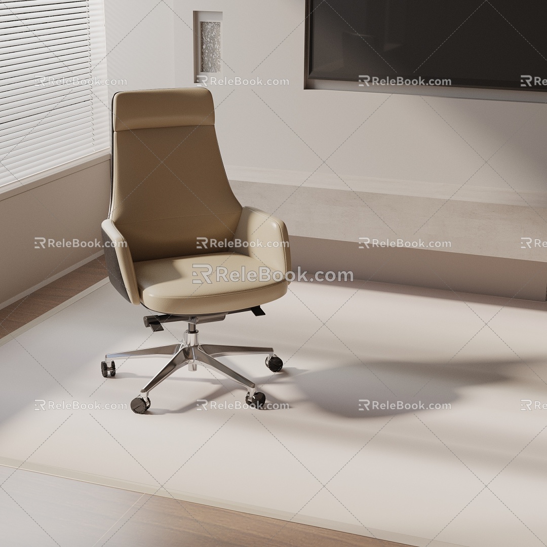 Modern office chair 3d model