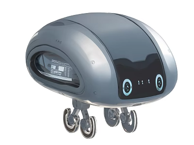 Sci-fi Robot Medical Robot Intelligent Assistant AI Robot Future Robot 3d model