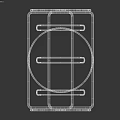 Gold Metal Cookware Holder For Organizing Kitchen Tools With Modern Design
