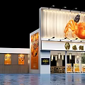 Traditional Chinese Seafood Restaurant Exterior Featuring Crab Signboard And Dining Posters